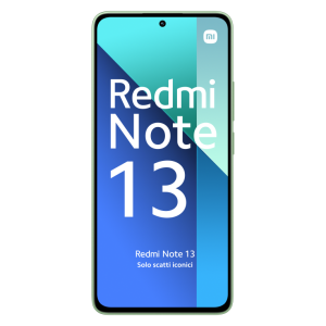 Xiaomi Redmi Note 13 16,9 cm (6.67") Ranura híbrida Dual SIM Android 12 4G USB Tipo C 8 GB 256 GB 5000 mAh Verde, Color menta