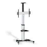 AISENS FT70TRE-037 soporte para pantalla de señalización 177,8 cm (70") Negro, Plata