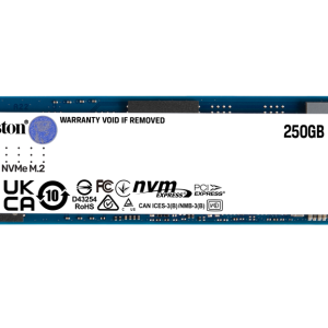 Kingston Technology NV2 250 GB M.2 PCI Express 4.0 NVMe 3D NAND