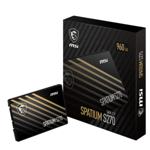 MSI SPATIUM S270 SATA 2.5 960GB unidad de estado sólido 2.5" Serial ATA III 3D NAND