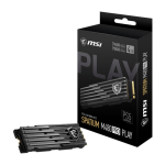 MSI SPATIUM M480 PRO PCIe 4.0 NVMe M.2 PLAY 2 TB PCI Express 4.0 3D NAND