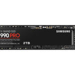 Samsung 990 PRO 2 TB M.2 PCI Express 4.0 NVMe V-NAND MLC