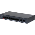 Dahua Technology DH-CS4010-8ET-110 switch Gestionado L2 Fast Ethernet (10/100) Energía sobre Ethernet (PoE) Negro