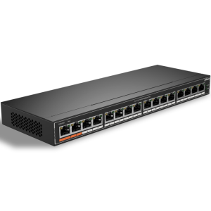 Dahua Technology PoE SG1016P No administrado L2 Gigabit Ethernet (10/100/1000) Energía sobre Ethernet (PoE) Negro