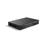 Dahua Technology PoE SG1018LP-2F No administrado L2 Gigabit Ethernet (10/100/1000) Energía sobre Ethernet (PoE) Negro