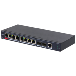 Dahua Technology PoE SG4010P-2F Gestionado L2 Gigabit Ethernet (10/100/1000) Energía sobre Ethernet (PoE) Negro