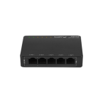 Lanberg DSP3-1005-60W switch No administrado Gigabit Ethernet (10/100/1000) Energía sobre Ethernet (PoE) Negro