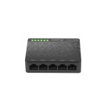 Lanberg DSP1-1005 switch No administrado Gigabit Ethernet (10/100/1000) Negro, Gris