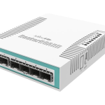 Mikrotik CRS106-1C-5S switch Gigabit Ethernet (10/100/1000) Energía sobre Ethernet (PoE) Blanco