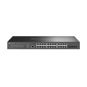 TP-Link Omada SG3428XPP-M2 switch Gestionado L2+ 2.5G Ethernet (100/1000/2500) Energía sobre Ethernet (PoE) 1U Negro