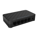 Ruijie Networks RG-ES05G switch No administrado Gigabit Ethernet (10/100/1000) Negro