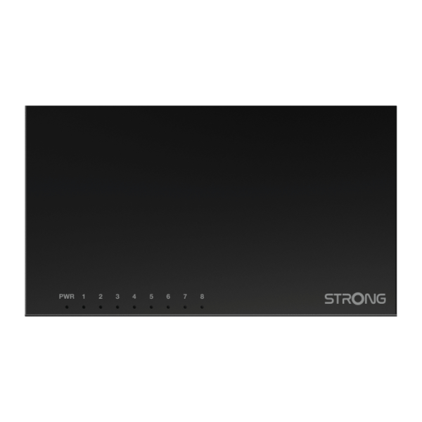 Strong SW8000M switch Gigabit Ethernet (10/100/1000) Negro