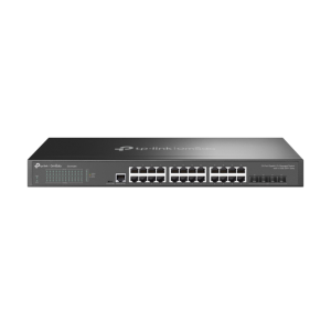 TP-Link Omada SG3428X switch Gestionado L2+/L3 Gigabit Ethernet (10/100/1000) 1U Negro