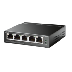 TP-Link TL-SG105MPE switch L2 Gigabit Ethernet (10/100/1000) Energía sobre Ethernet (PoE) Negro