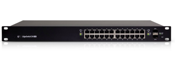 Ubiquiti Networks ES-24-250W switch Gestionado L2/L3 Gigabit Ethernet (10/100/1000) Energía sobre Ethernet (PoE) 1U Negro