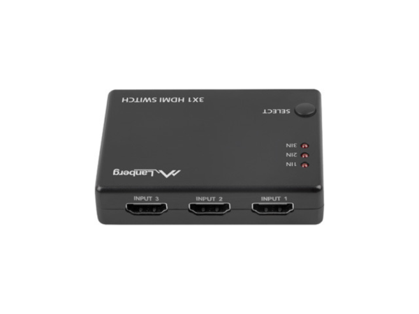 Lanberg SWV-HDMI-0003 interruptor de video