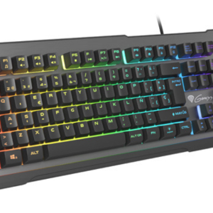 GENESIS Rhod 500 RGB teclado Juego USB QWERTY Español Negro, Gris