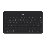 Logitech Keys-To-Go Negro Bluetooth QWERTY Español