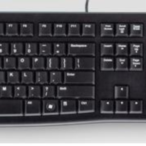 Logitech Desktop MK120 teclado Ratón incluido USB QWERTY Portugués Negro