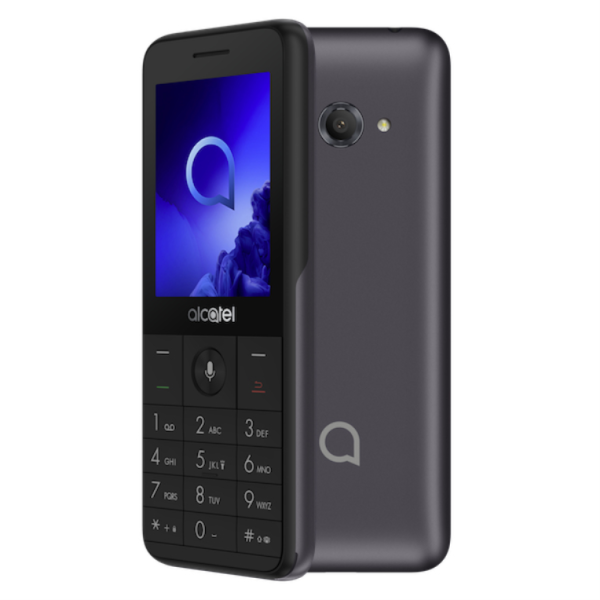 Alcatel 3088 6,1 cm (2.4") 90 g Negro, Gris Teléfono básico