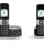 Alcatel F890 Voice Duo zwart Teléfono DECT Identificador de llamadas Negro, Plata