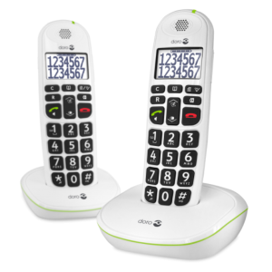 Doro Easy 110 Duo Teléfono DECT Blanco