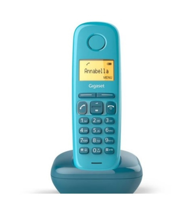 Gigaset A170 Teléfono DECT Identificador de llamadas Azul