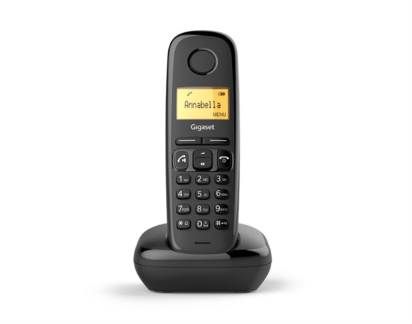 Gigaset A270 Teléfono DECT Identificador de llamadas Negro