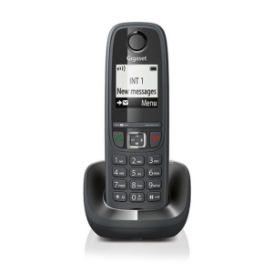 Gigaset AS405H Teléfono DECT Identificador de llamadas Negro