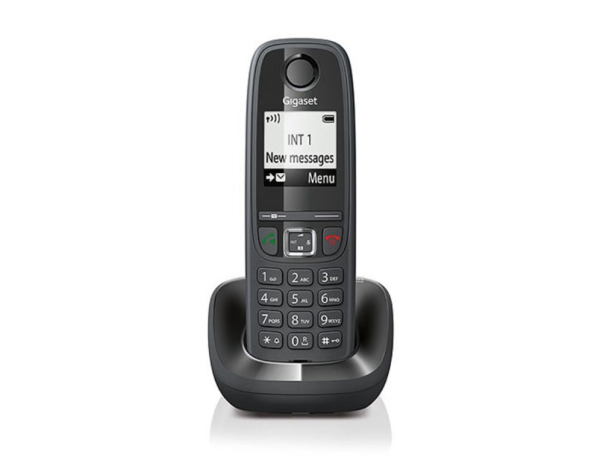 Gigaset AS405H Teléfono DECT Identificador de llamadas Negro