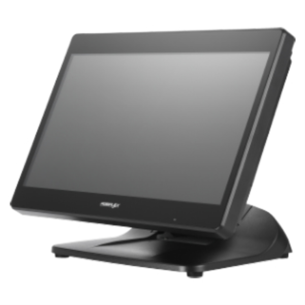 Posiflex PS3616GNS128SS4 J6412 2 GHz Todo-en-Uno 39,6 cm (15.6") 1366 x 768 Pixeles Pantalla táctil Negro