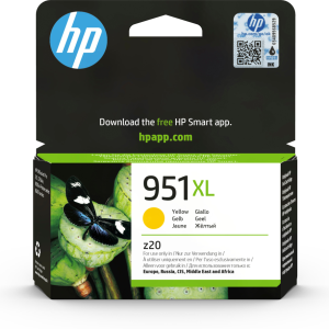 HP 951XL High Yield Yellow Original Ink Cartridge cartucho de tinta 1 pieza(s) Alto rendimiento (XL)