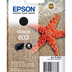 Epson C13T03U14010 cartucho de tinta 1 pieza(s) Original Rendimiento estándar Negro