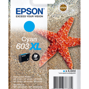 Epson C13T03A24010 cartucho de tinta 1 pieza(s) Original Alto rendimiento (XL) Cian