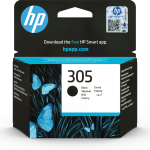 HP 305 Black Original Ink Cartridge cartucho de tinta 1 pieza(s) Rendimiento estándar