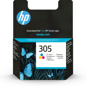 HP 305 Tri-color Original Ink Cartridge cartucho de tinta 1 pieza(s) Rendimiento estándar Cian, Magenta, Amarillo