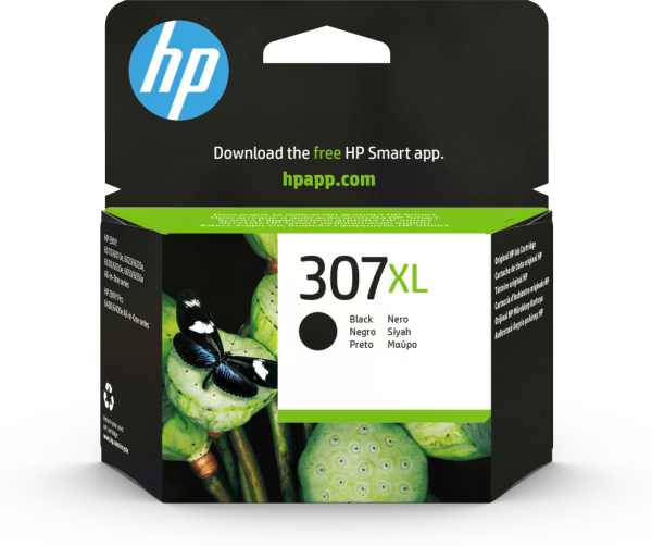 HP 307XL Extra High Yield Black Original Ink Cartridge cartucho de tinta 1 pieza(s) Alto rendimiento (XL)