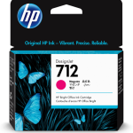 HP 712 29-ml Magenta DesignJet Ink Cartridge cartucho de tinta 1 pieza(s) Original Rendimiento estándar