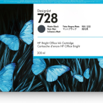 HP 728 300-ml Matte Black DesignJet Ink Cartridge cartucho de tinta 1 pieza(s) Original Alto rendimiento (XL)