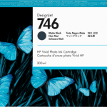 HP 746 300-ml Matte Black DesignJet Ink Cartridge cartucho de tinta 1 pieza(s) Original Rendimiento estándar