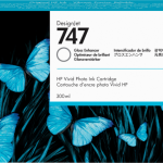 HP 747 300-ml Gloss Enhancer DesignJet Ink Cartridge cartucho de tinta 1 pieza(s) Original Rendimiento estándar