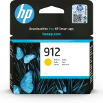 HP 912 Yellow Original Ink Cartridge cartucho de tinta 1 pieza(s) Rendimiento estándar