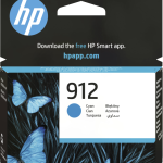 HP 912 Cyan Original Ink Cartridge cartucho de tinta 1 pieza(s) Rendimiento estándar