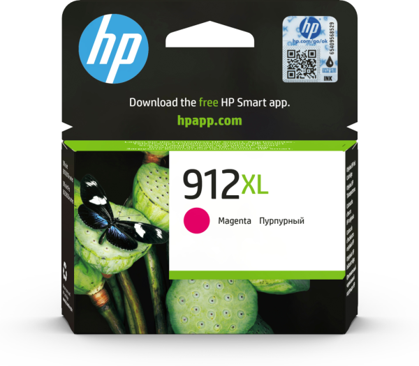 HP 912XL High Yield Magenta Original Ink Cartridge cartucho de tinta 1 pieza(s) Alto rendimiento (XL)