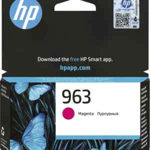 HP 963 Magenta Original Ink Cartridge cartucho de tinta 1 pieza(s) Rendimiento estándar