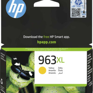 HP 963XL High Yield Yellow Original Ink Cartridge cartucho de tinta 1 pieza(s) Alto rendimiento (XL)