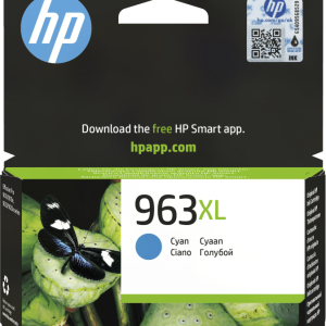 HP 963XL High Yield Cyan Original Ink Cartridge cartucho de tinta 1 pieza(s) Alto rendimiento (XL)