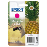 Epson 604 cartucho de tinta 1 pieza(s) Compatible Rendimiento estándar Magenta