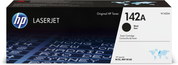 HP 142A Black Original LaserJet Toner Cartridge cartucho de tóner 1 pieza(s)