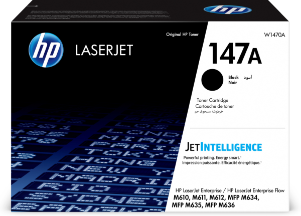 HP LaserJet 147A Black Original Toner Cartridge cartucho de tóner 1 pieza(s)